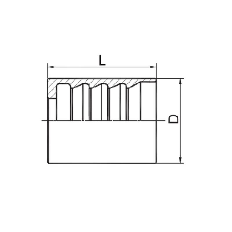 FERRULE FOR SAE100R2AT/EN853 2SN HOSE